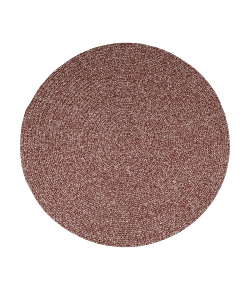 Rhody Elegance Earthy Terracotta EG42 10 ft. X 10 ft. Round Rug