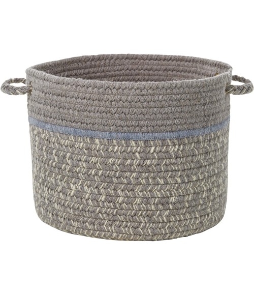 Rhody Casual Comfort Silvermist CC48 10 in. X 8 in. Basket Rug