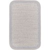 Rhody Casual Comfort Silvermist CC48 7 ft. X 9 ft. Rectangle Braided Rug