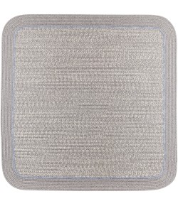 Rhody Casual Comfort Silvermist CC48 8 ft. X 8 ft. Square Braided Rug