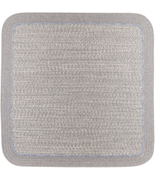 Rhody Casual Comfort Silvermist CC48 8 ft. X 8 ft. Square Rug