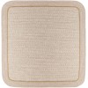 Rhody Casual Comfort Sesame CC58 10 ft. X 10 ft. Square Braided Rug