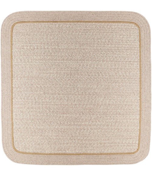 Rhody Casual Comfort Sesame CC58 8 ft. X 8 ft. Square Rug