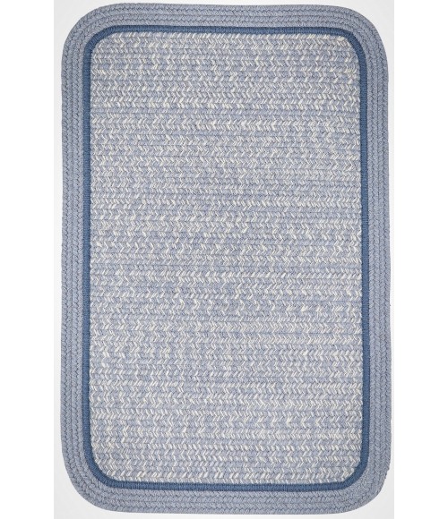 Rhody Casual Comfort Sunrise Blue CC98 3 ft. X 5 ft. Rectangle Rug