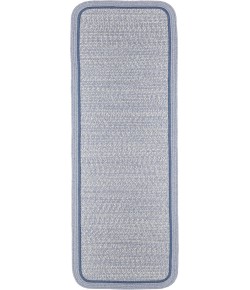 Rhody Casual Comfort Sunrise Blue CC98 2 ft. X 4 ft. Rectangle Braided Rug
