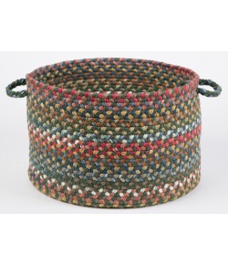 Rhody Country Jewel Emerald CJ25 18 in. X 12 in. Basket Braided Rug