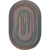 Rhody Country Jewel Sapphire CJ95 5 ft. X 8 ft. Oval Braided Rug