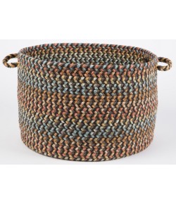 Rhody Cypress Brown Velvet CY37 18 in. X 12 in. Basket Braided Rug