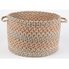 Rhody Cypress Earth Beige CY57 18 in. X 12 in. Basket Braided Rug