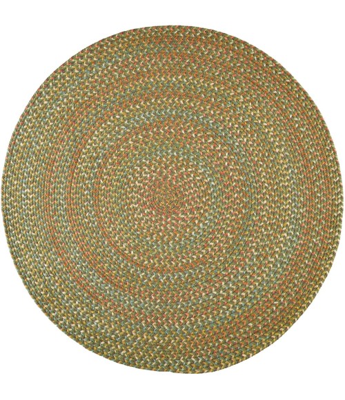 Rhody Cypress Olive CY67 10 ft. X 10 ft. Round Rug