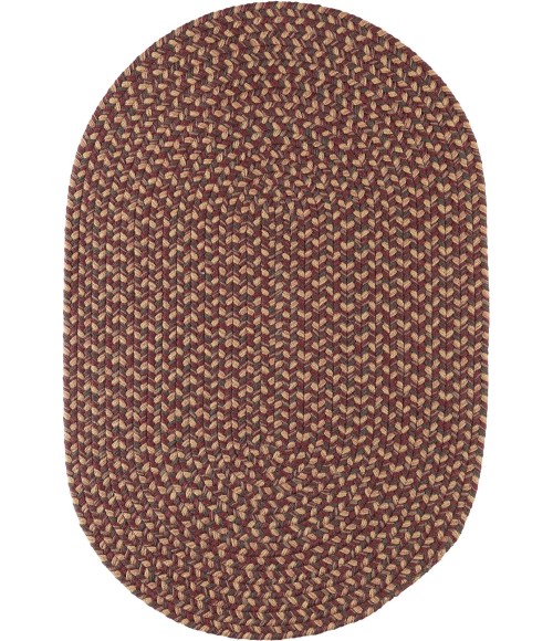 Rhody Camden Garnet CD46 2 ft. X 3 ft. Oval Rug