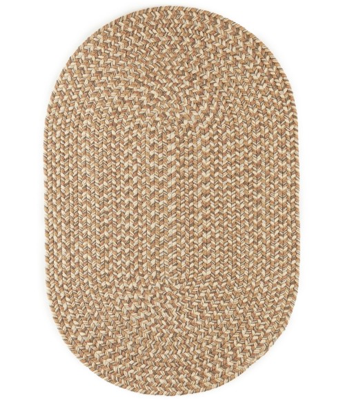 Rhody Camden Natural CD56 2 ft. X 3 ft. Oval Rug