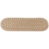 Rhody Camden Natural CD56 8 in. X 28 in. Stair Tread Braided Rug