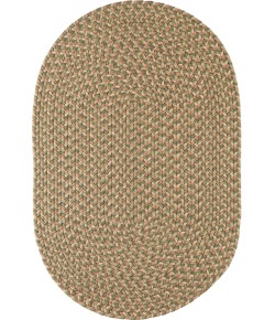 Rhody Camden Basil CD66 7 ft. X 9 ft. Oval Braided Rug