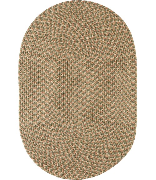 Rhody Camden Basil CD66 7 ft. X 9 ft. Oval Rug