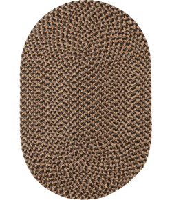 Rhody Camden Shadow CD86 3 ft. X 5 ft. Oval Braided Rug