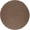 Rhody Camden Shadow CD86 10 ft. X 10 ft. Round Braided Rug