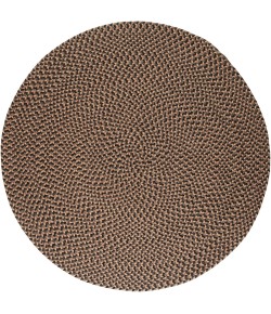 Rhody Camden Shadow CD86 10 ft. X 10 ft. Round Braided Rug