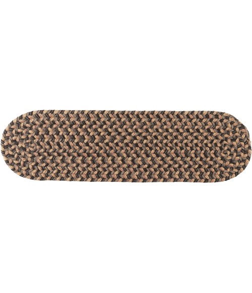 Rhody Camden Shadow CD86 8 in. X 28 in. Stair Tread Set-of-13 Rug