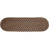 Rhody Easy Living Taupetone EL33 8 in. X 28 in. Stair Tread Set-of-13 Braided Rug