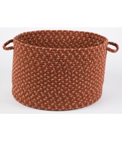 Rhody Easy Living Warm Earth EL43 18 in. X 12 in. Basket Braided Rug