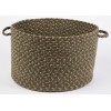 Rhody Easy Living Herb Garden EL63 18 in. X 12 in. Basket Braided Rug