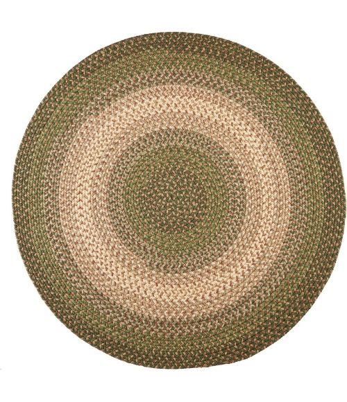 Rhody Easy Living Herb Garden EL63 6 ft. X 6 ft. Round Rug