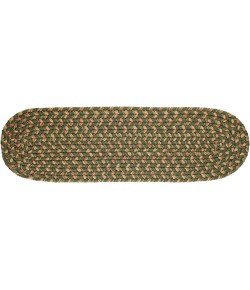 Rhody Easy Living Herb Garden EL63 8 in. X 28 in. Stair Tread Braided Rug