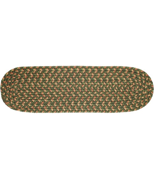 Rhody Easy Living Herb Garden EL63 8 in. X 28 in. Stair Tread Rug