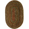 Rhody Katie Brown KA33 2 ft. X 3 ft. Oval Braided Rug