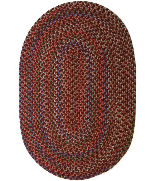 Rhody Katie Burgundy KA43 2 ft. X 3 ft. Oval Rug