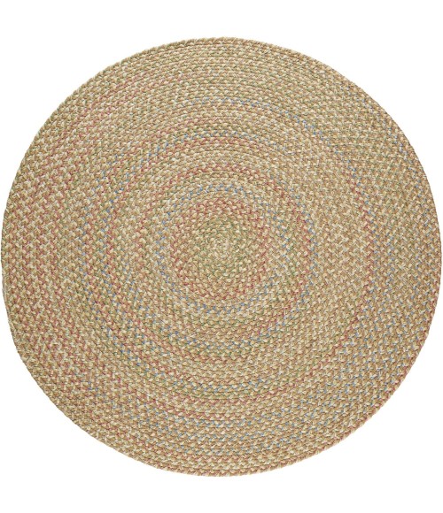 Rhody Katie Camel KA53 6 ft. X 6 ft. Round Rug
