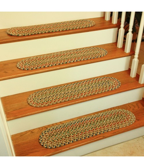 Rhody Katie Camel KA53 8 in. X 28 in. Stair Tread Set-of-4 Rug