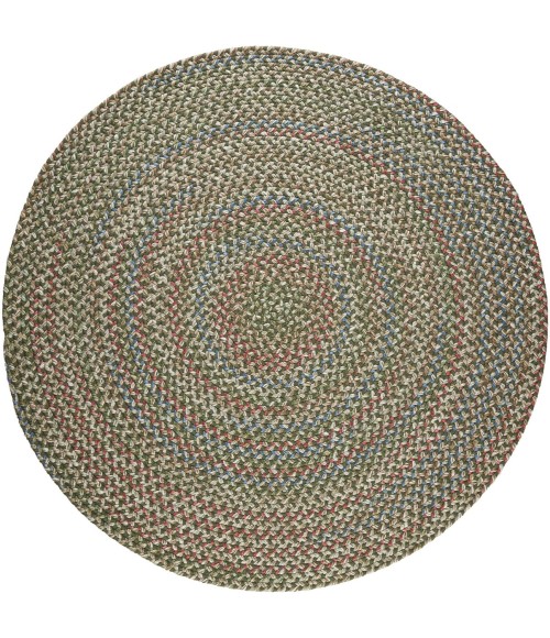 Rhody Katie Sage KA63 6 ft. X 6 ft. Round Rug