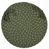 Rhody Manhattan Greenmarket MA24 15 in. X 15 in. Chair Pad Braided Rug