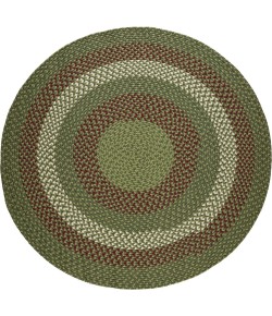 Rhody Manhattan Greenmarket MA24 8 ft. X 8 ft. Round Braided Rug