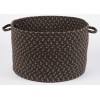 Rhody Manhattan Velvet MA34 18 in. X 12 in. Basket Braided Rug