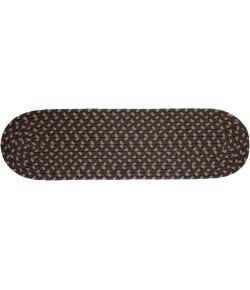 Rhody Manhattan Velvet MA34 8 in. X 28 in. Stair Tread Braided Rug