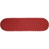 Rhody Manhattan Red Brick MA44 8 in. X 28 in. Stair Tread Braided Rug