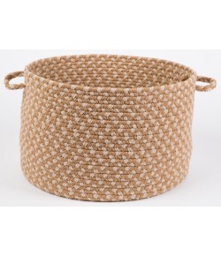 Rhody Manhattan Natural MA54 18 in. X 12 in. Basket Braided Rug