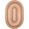 Rhody Manhattan Natural MA54 2 ft. X 3 ft. Oval Braided Rug