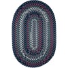 Rhody Mayflower Old Glory MF13 10 ft. X 13 ft. Oval Braided Rug