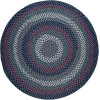Rhody Mayflower Old Glory MF13 10 ft. X 10 ft. Round Braided Rug