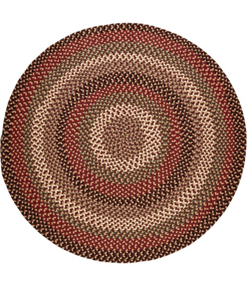 Rhody Mayflower Sangria MF43 10 ft. X 10 ft. Round Rug