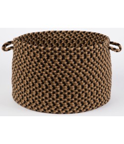 Rhody Mayflower Natural Earth MF53 18 in. X 12 in. Basket Braided Rug
