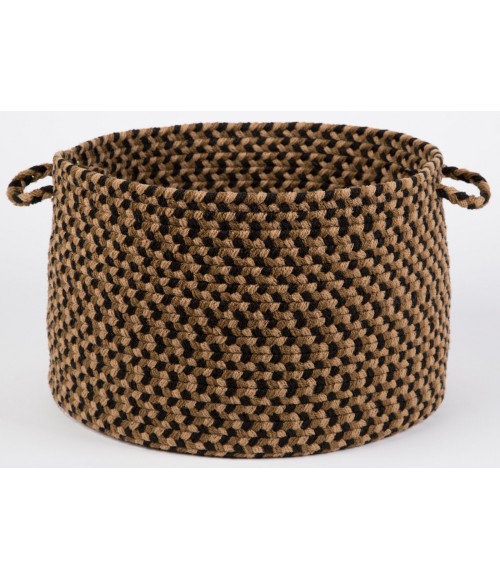 Rhody Mayflower Natural Earth MF53 18 in. X 12 in. Basket Rug