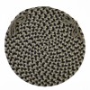 Rhody Mayflower Forest Green MF63 15 in. X 15 in. Chair Pad Set-of-4 Braided Rug