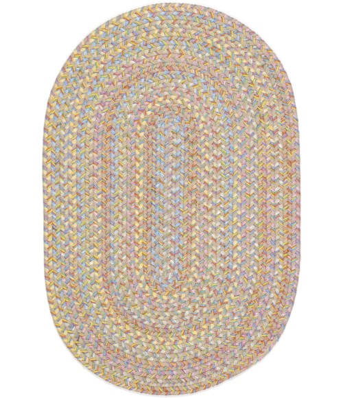 Rhody Playtime SandBeige PT03 3 ft. X 5 ft. Oval Rug
