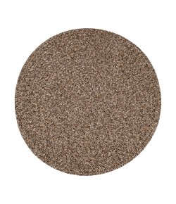 Rhody Sandi Brown SA38 6 ft. X 6 ft. Round Braided Rug