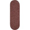 Rhody Sandi Sangria SA48 2 ft. X 8 ft. Oval Runner Braided Rug